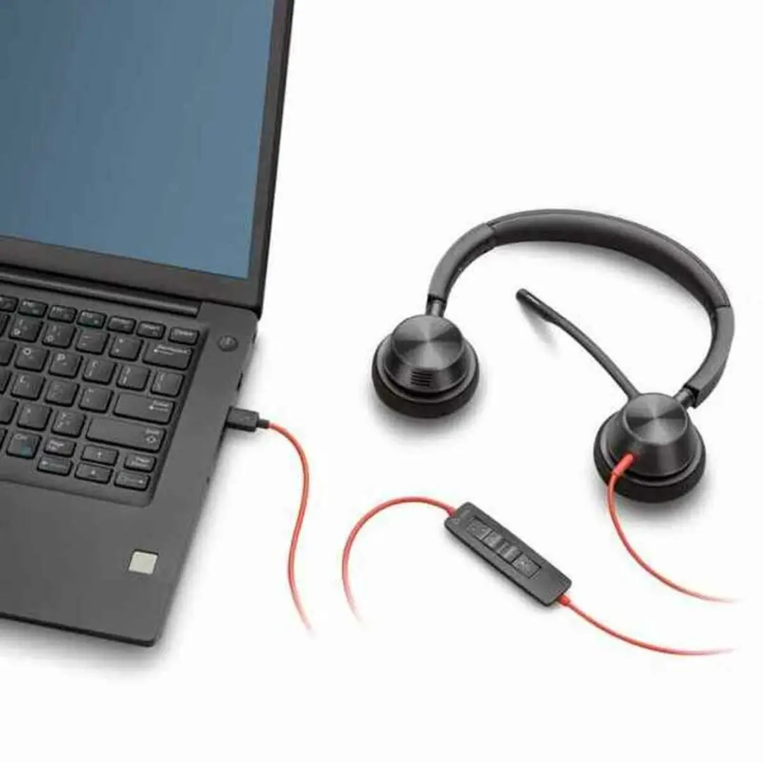 Poly BW3320 Headset - Zwart