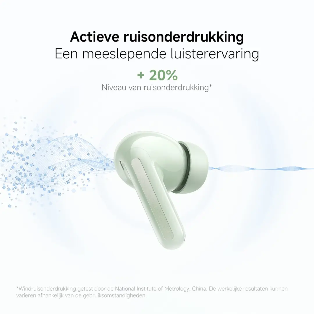 Xiaomi Redmi Buds 8 - Groen - 44 uur - 50dB ANC
