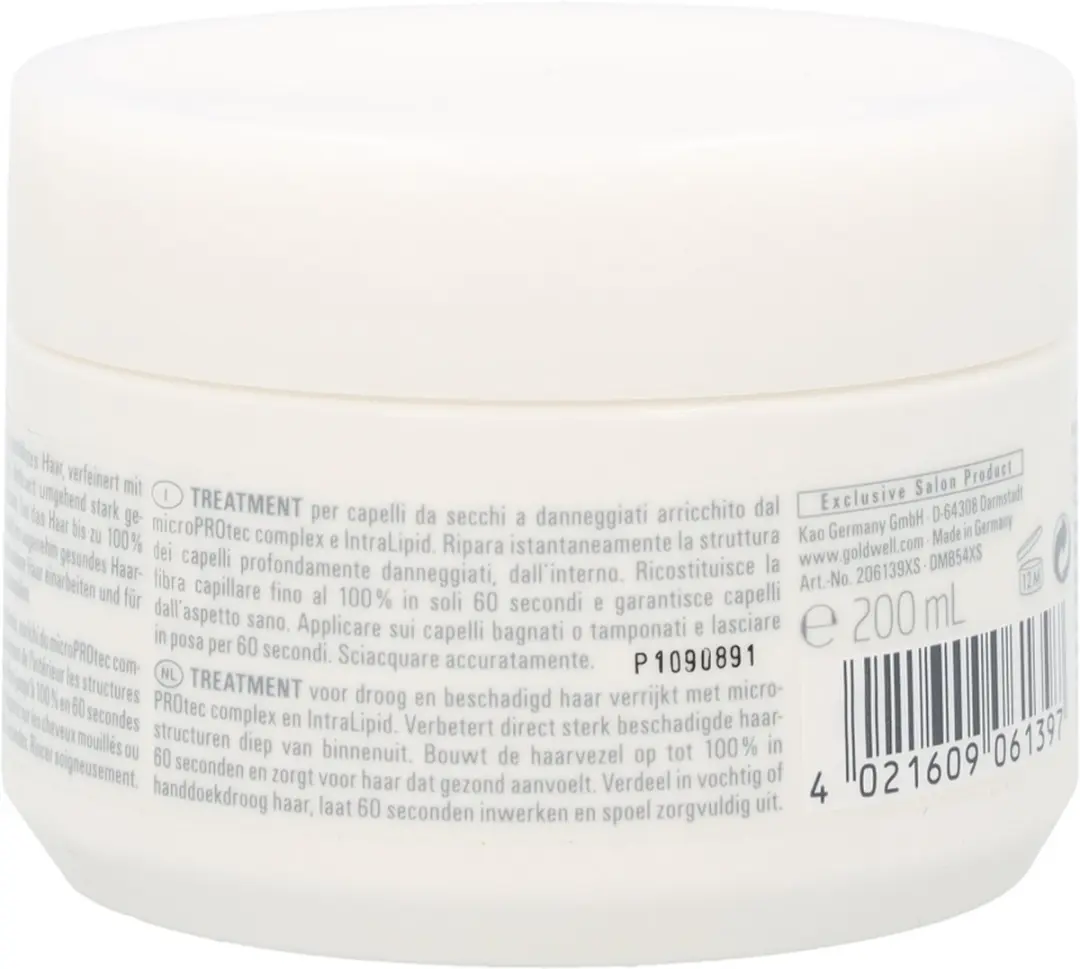 Goldwell Dualsenses Rich Repair 60sec Treatment 200ml - afbeelding 6 van 6