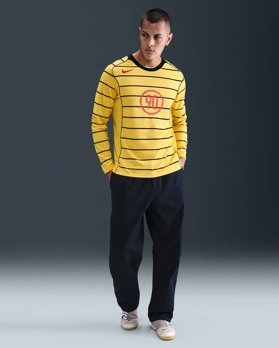 Nike Total 90 Dri-FIT Voetbaltop M - Geel/Zwart/Rood