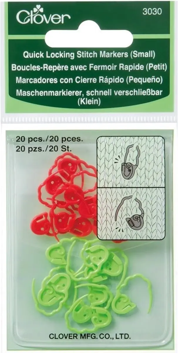 Clover Snelsluitende Stekenmarkeerringen S