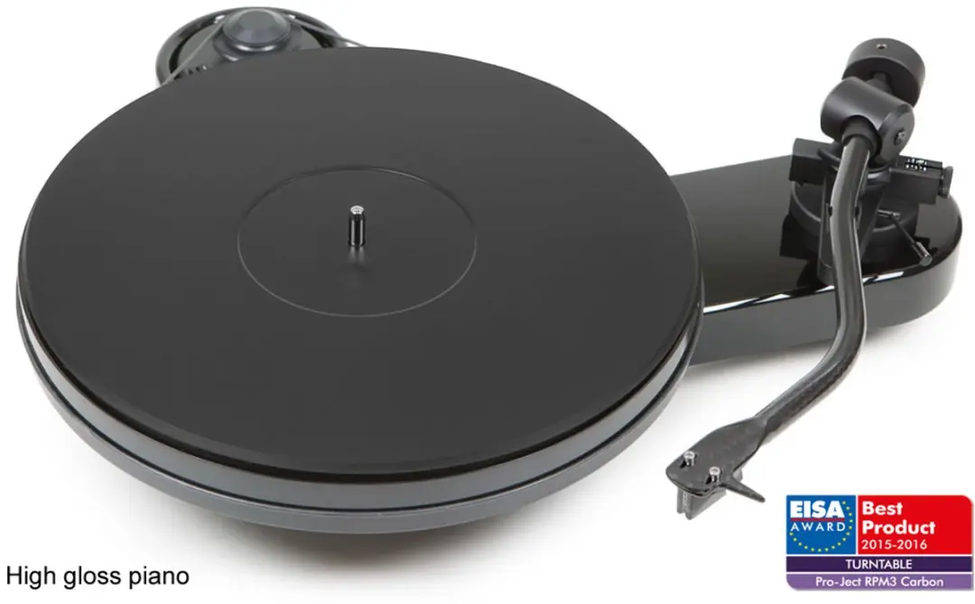 Pro-Ject RPM 3 Carbon Platenspeler - Zwart