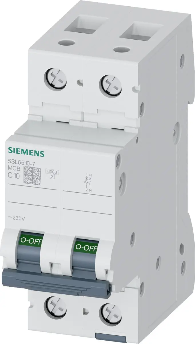 Siemens 5SL65107 Leitungsschutzschalter 10A