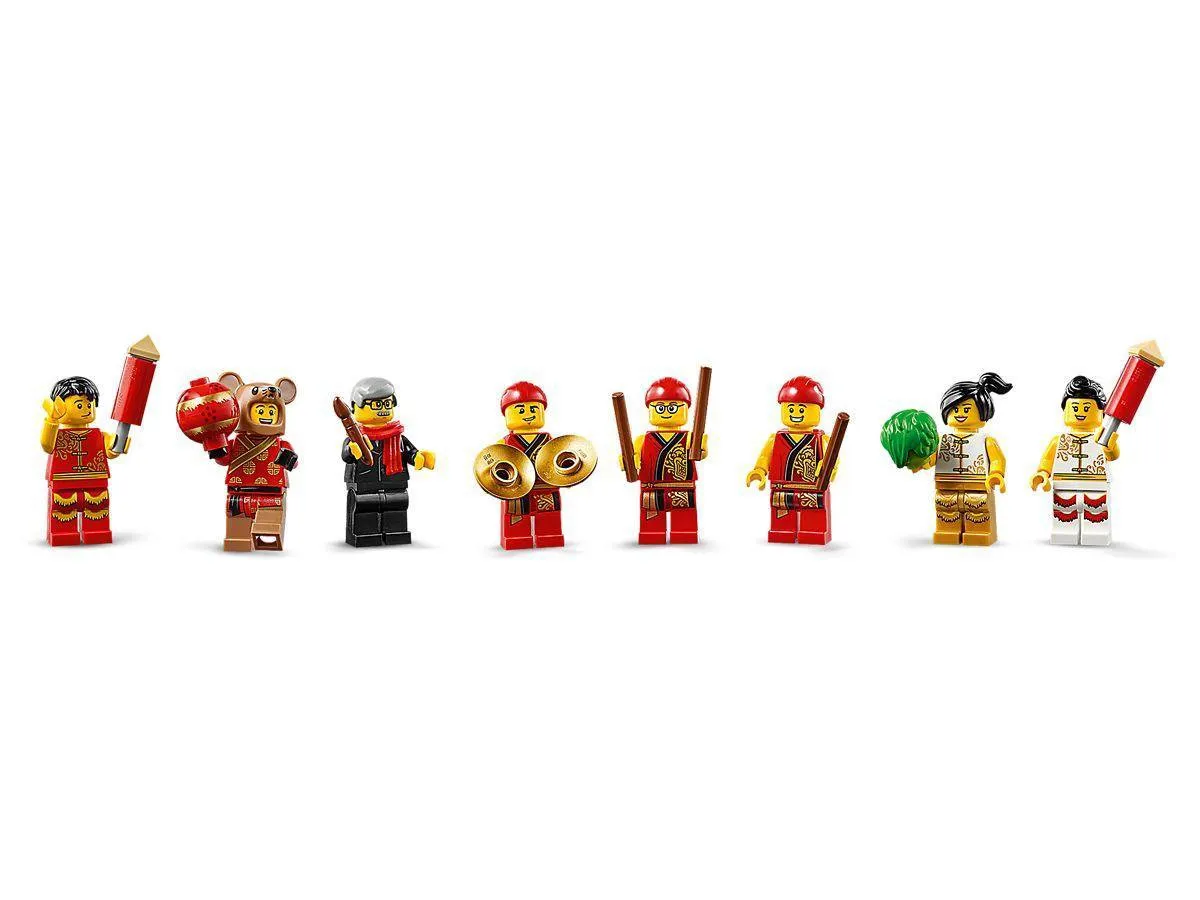 LEGO Leeuwendans 80104 - 882 Stukken - 8 Minifiguren