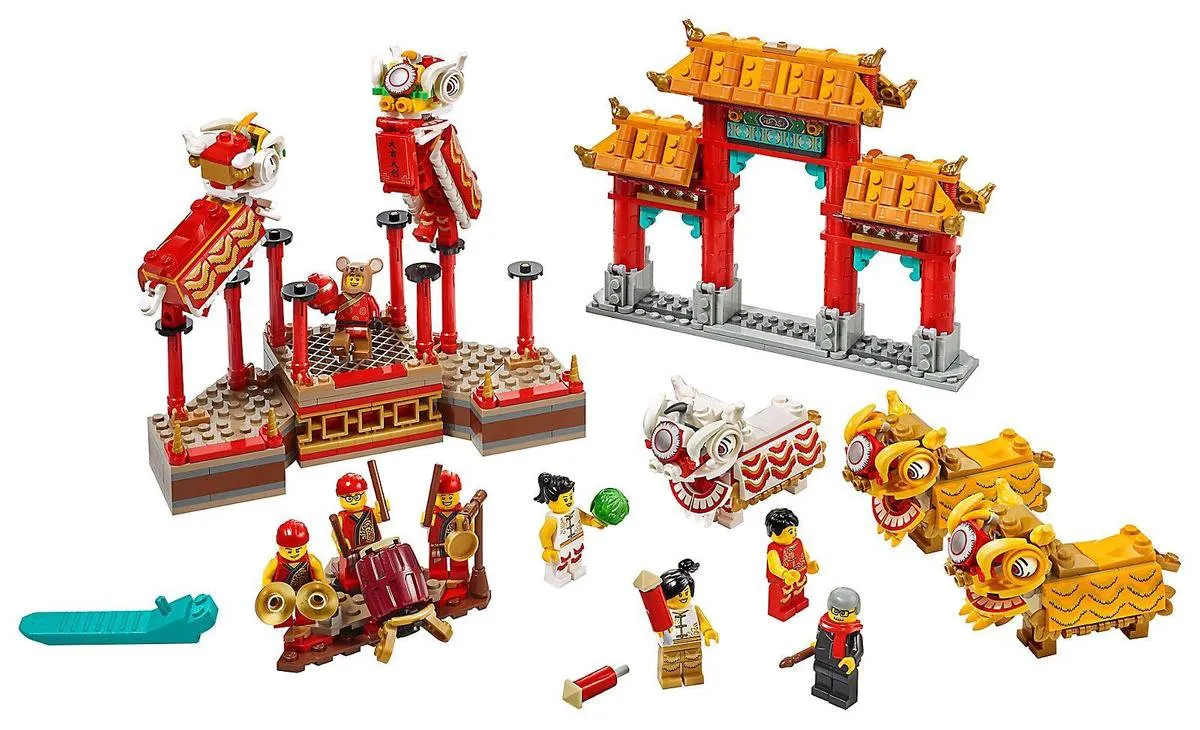 LEGO Leeuwendans 80104 - 882 Stukken - 8 Minifiguren