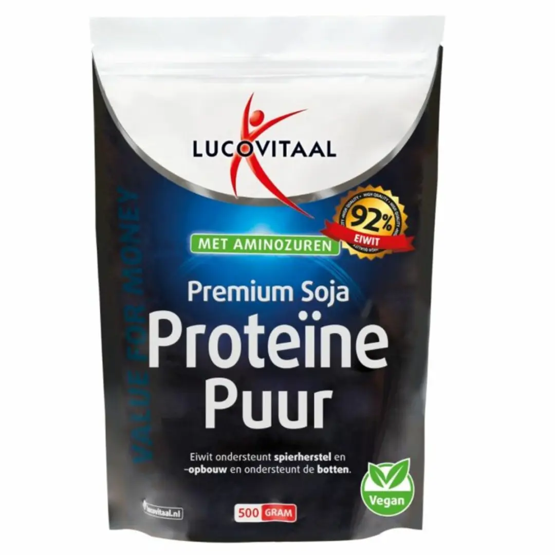 Lucovitaal Premium Soja Proteïne Puur 500g