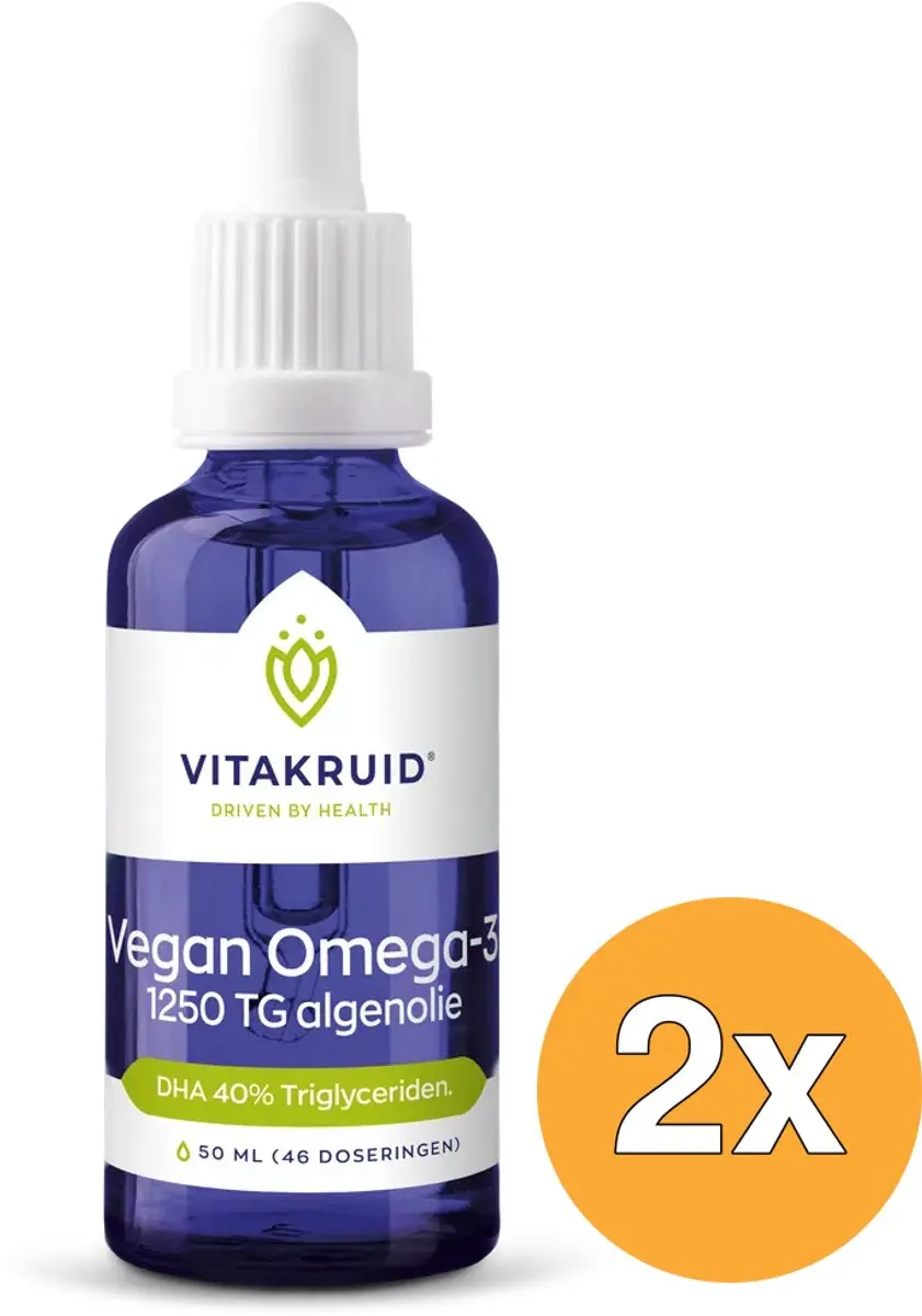 Vitakruid Vegan Omega 3 Algenolie 50ml