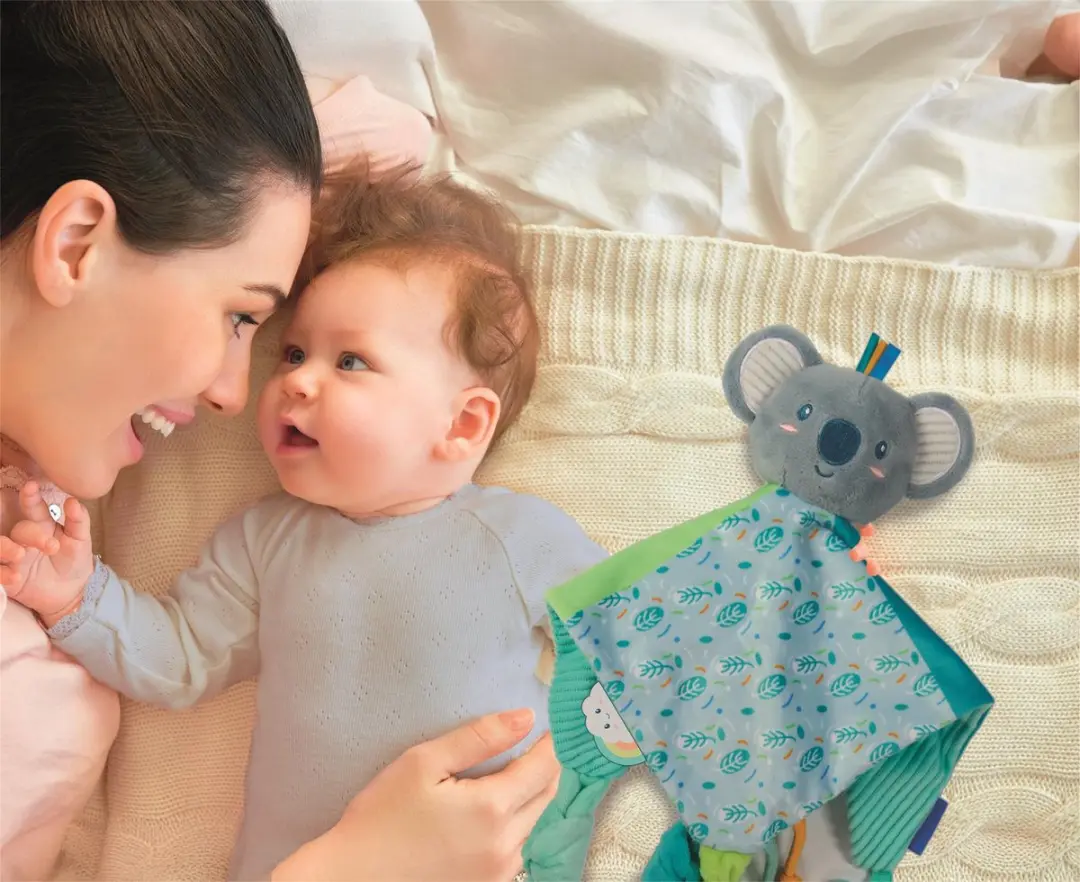 Clementoni Baby Comforter Koala Sensorisch - Multikleur - afbeelding 4 van 6
