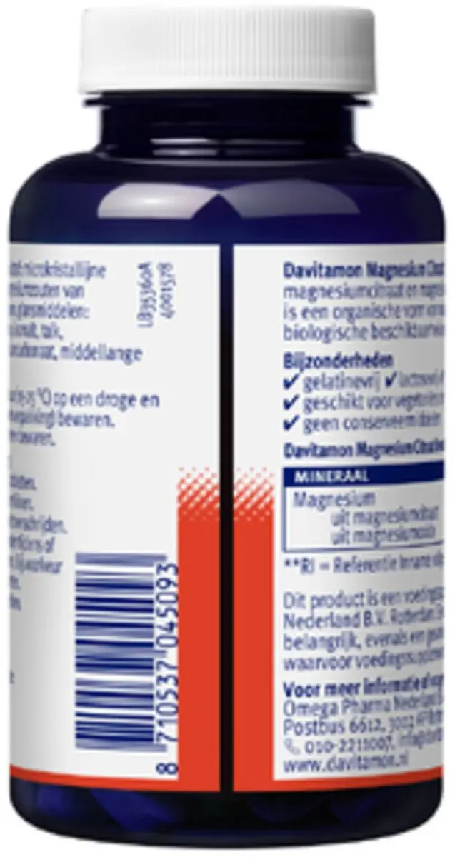 Davitamon Magnesium Citraat + Oxide 240 Tabletten