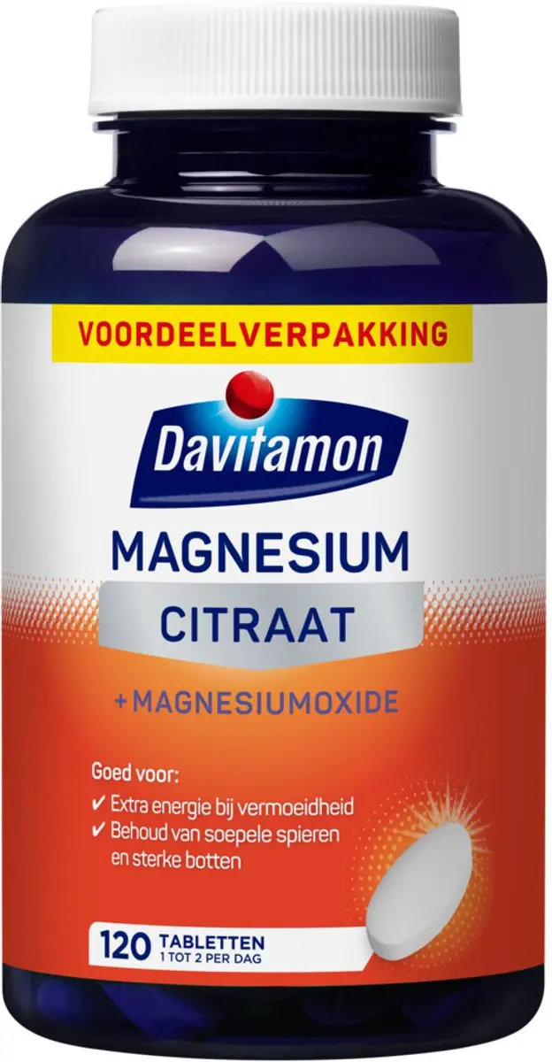 Davitamon Magnesium Citraat + Oxide 240 Tabletten