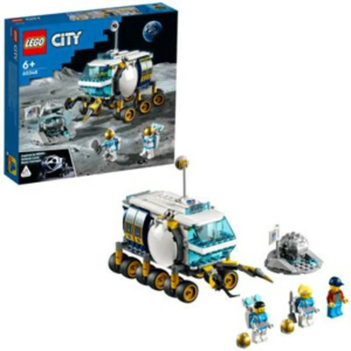 LEGO City Maanwagen 60348 - 275 Stukken - 3 Minifiguren - afbeelding 6 van 6