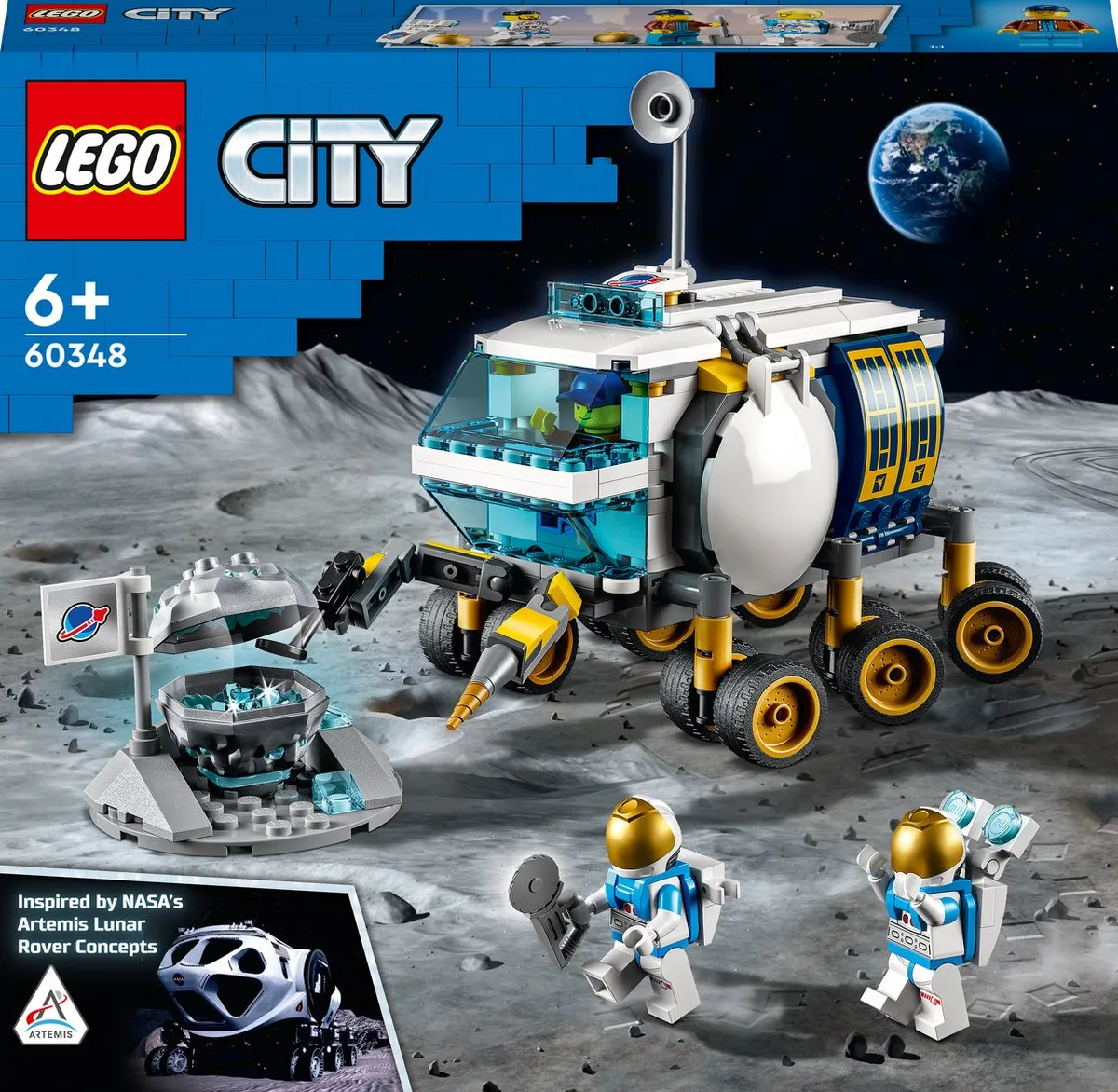 LEGO City Maanwagen 60348