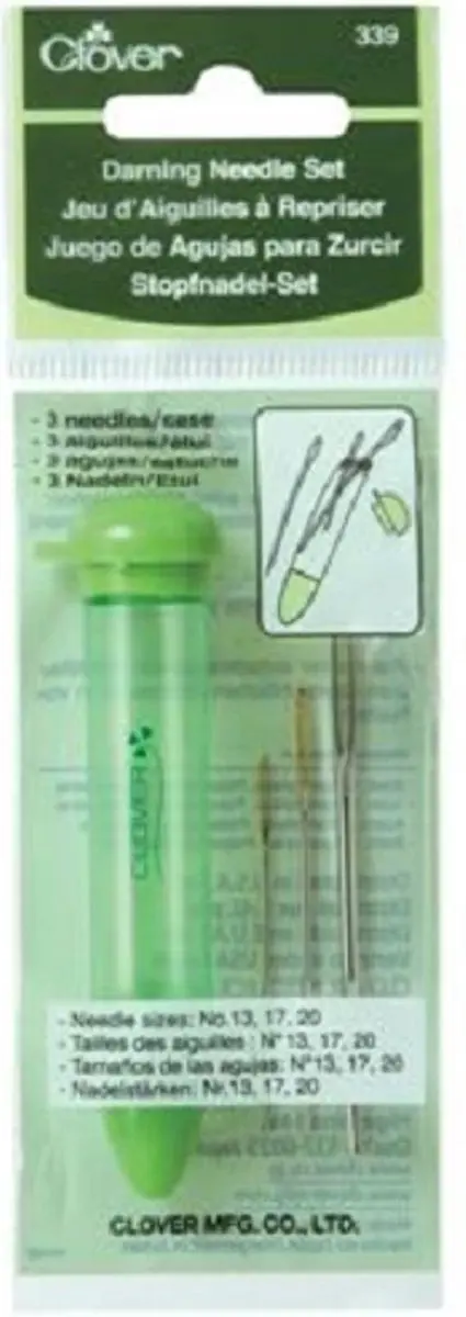 Clover Stopnaaldenset 3 Stuks - Zilver