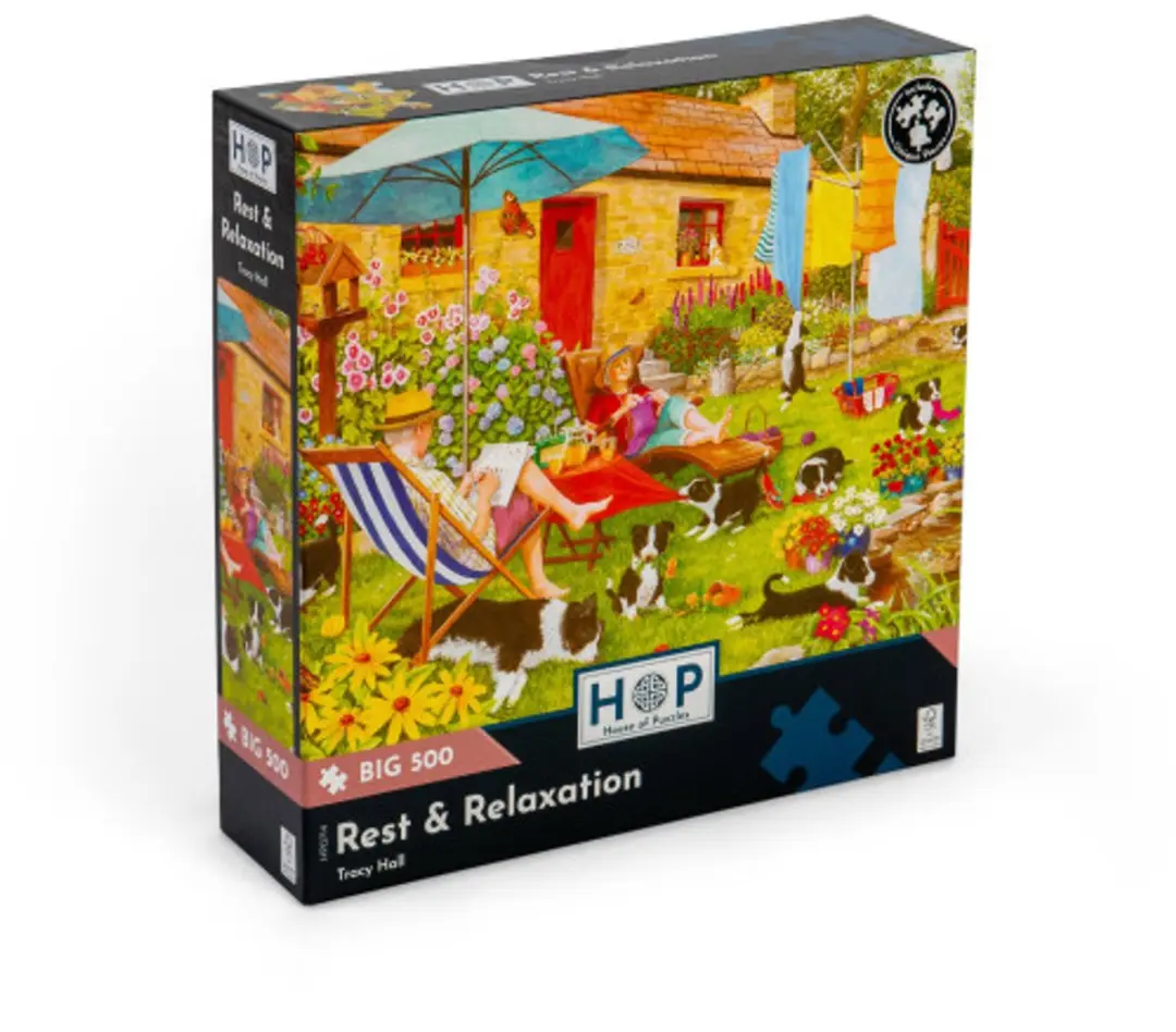 House Of Puzzles Rest & Relaxation Puzzel 500 Stuks