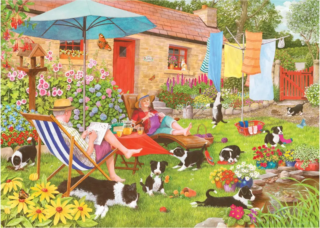 House Of Puzzles Rest & Relaxation Puzzel 500 Stuks - Multicolor