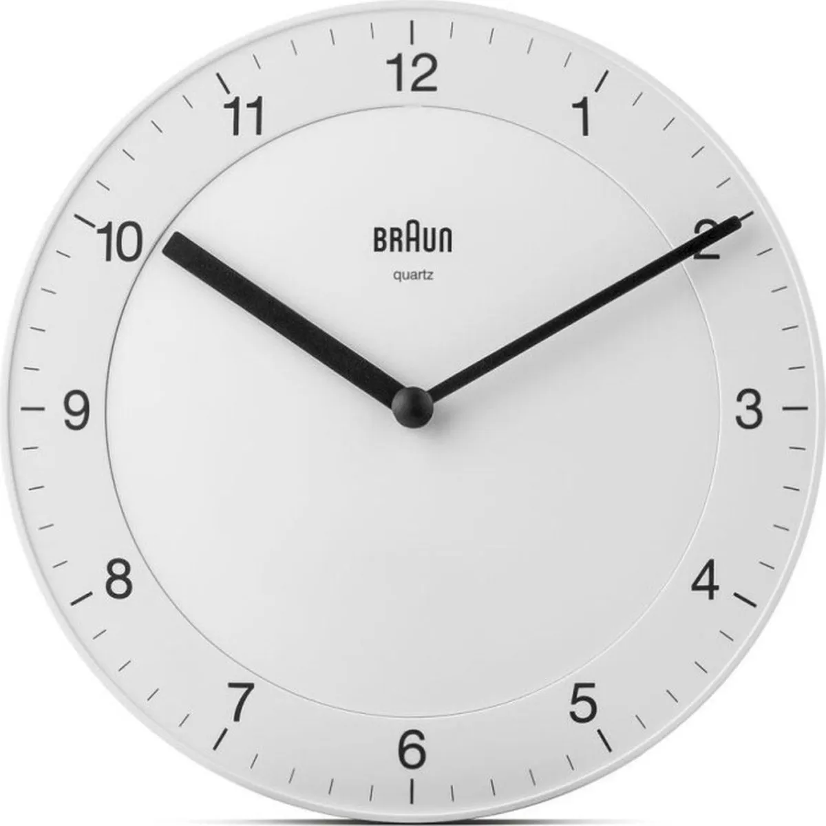 Braun BC 06 W Analoge Wandklok - 20cm Wit