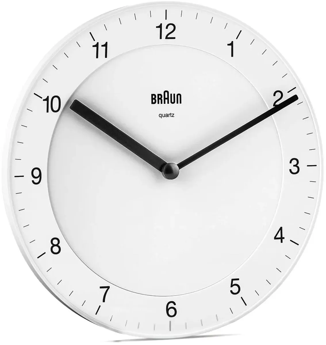 Braun BC 06 W Analoge Wandklok - 20cm Wit