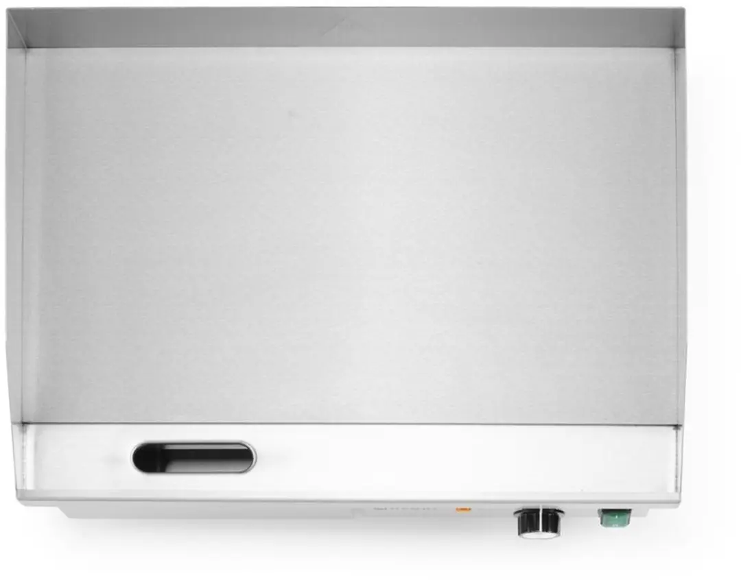 HENDI Elektrische Bakplaat Vlak 3000W - 55x43x24cm - RVS - Zilver