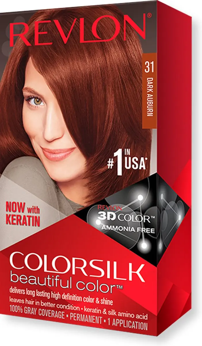 Revlon Colorsilk Donker Koper Kastanje Haarkleur 3ml - afbeelding 2 van 5