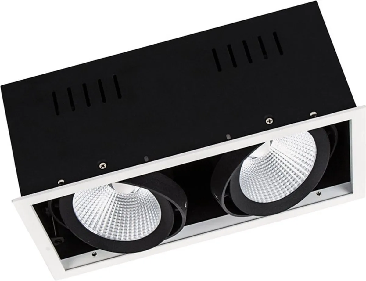 LEDVANCE LED Spot Vierkant Multi Kantelbaar 2x30W 5400lm
