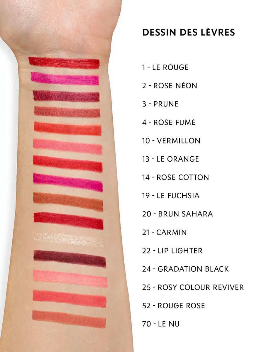 Yves Saint Laurent Dessin des Lèvres Lippotlood 19 Le Fuschia