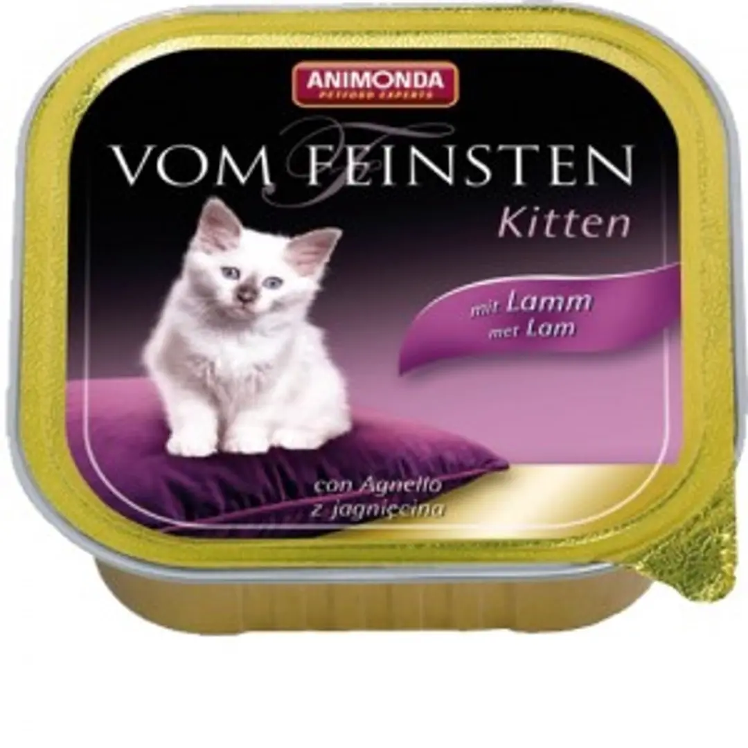 Animonda Vom Feinsten Kitten Natvoer Lamsvlees 32x100g