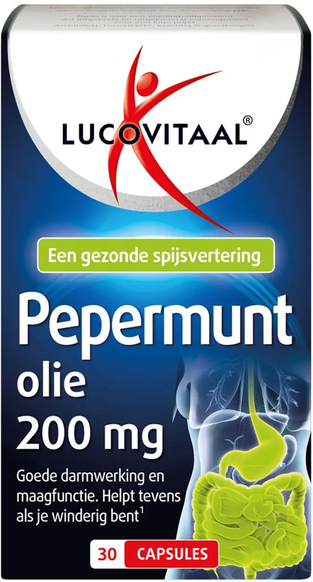 Lucovitaal Pepermuntolie - 90 Capsules (3x30)