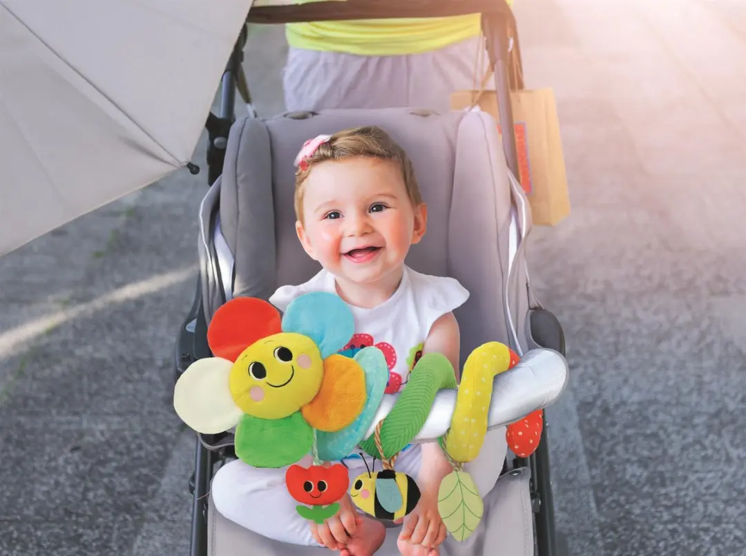 Clementoni Baby Magic Garden Stroller Spiraal Speelgoed - Multikleur