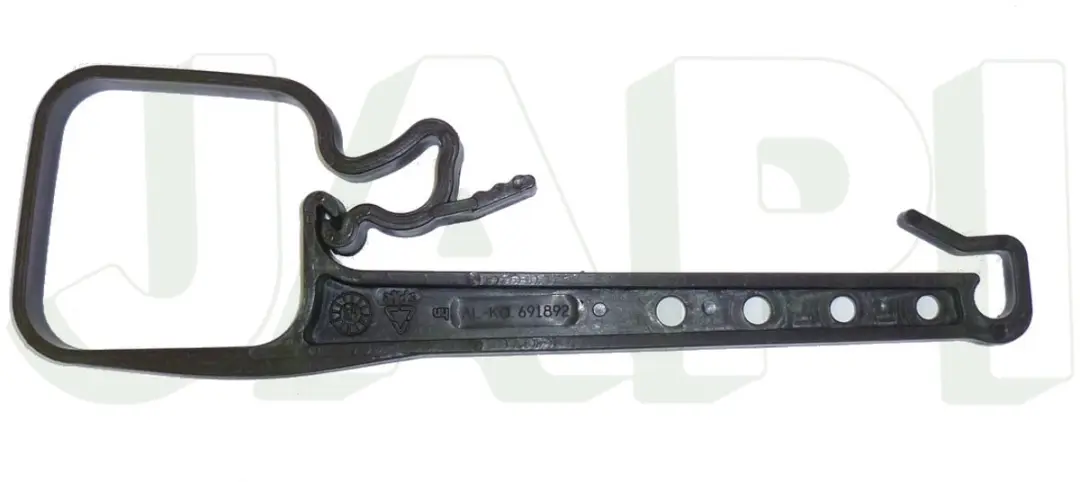 AL-Ko Remkabelhouder Vierkant 80mm