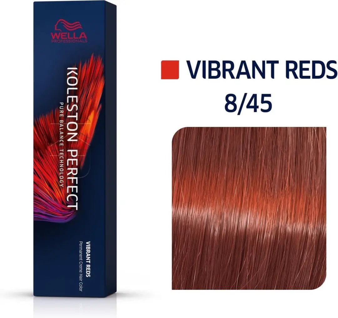 Wella Professionals Koleston Perfect Me+ Haarverf 8/45 Rood 60ml