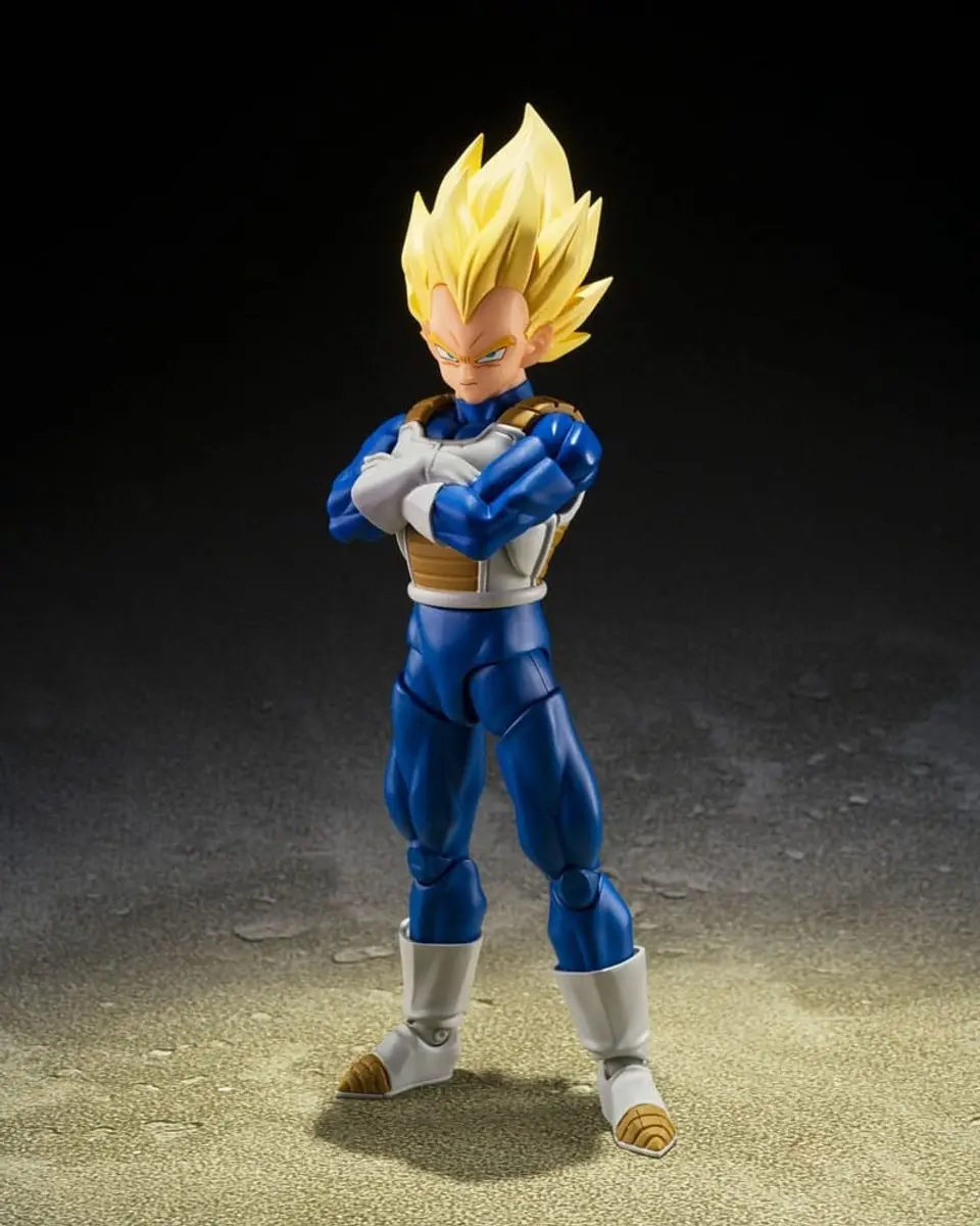 Bandai Tamashii Nations S.H.Figuarts Super Saiyan Vegeta - Dangerous Pride BTN69291 - afbeelding 6 van 6
