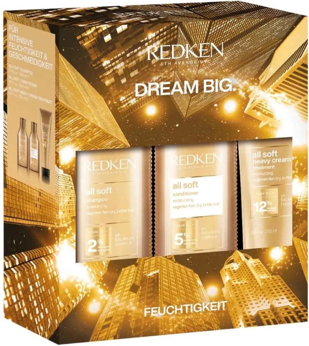 Redken All Soft De Luxe Set - 750ml