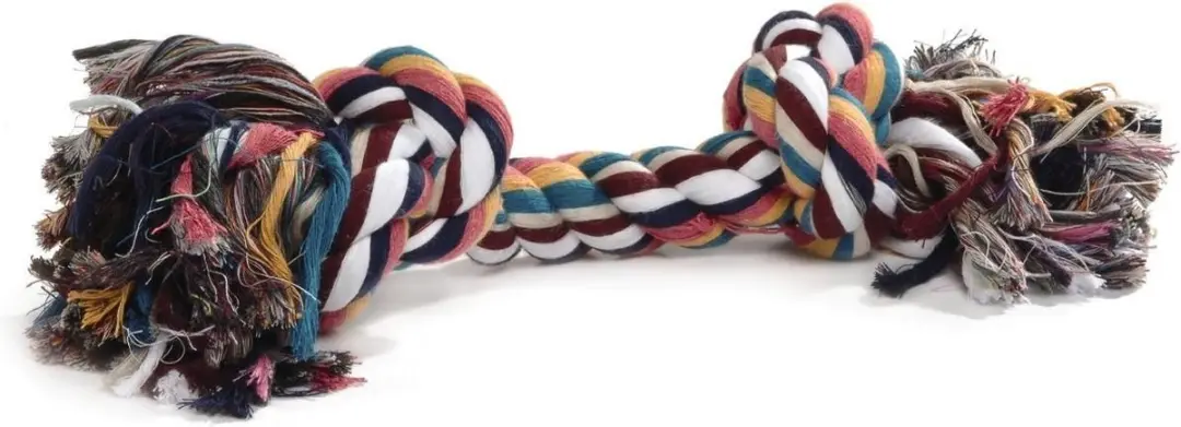Beeztees Flossytouw Gekleurd 125g