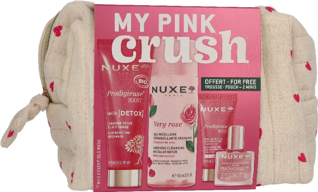 Nuxe Pink Crush 2025 Travel Kit - Gezichtsset