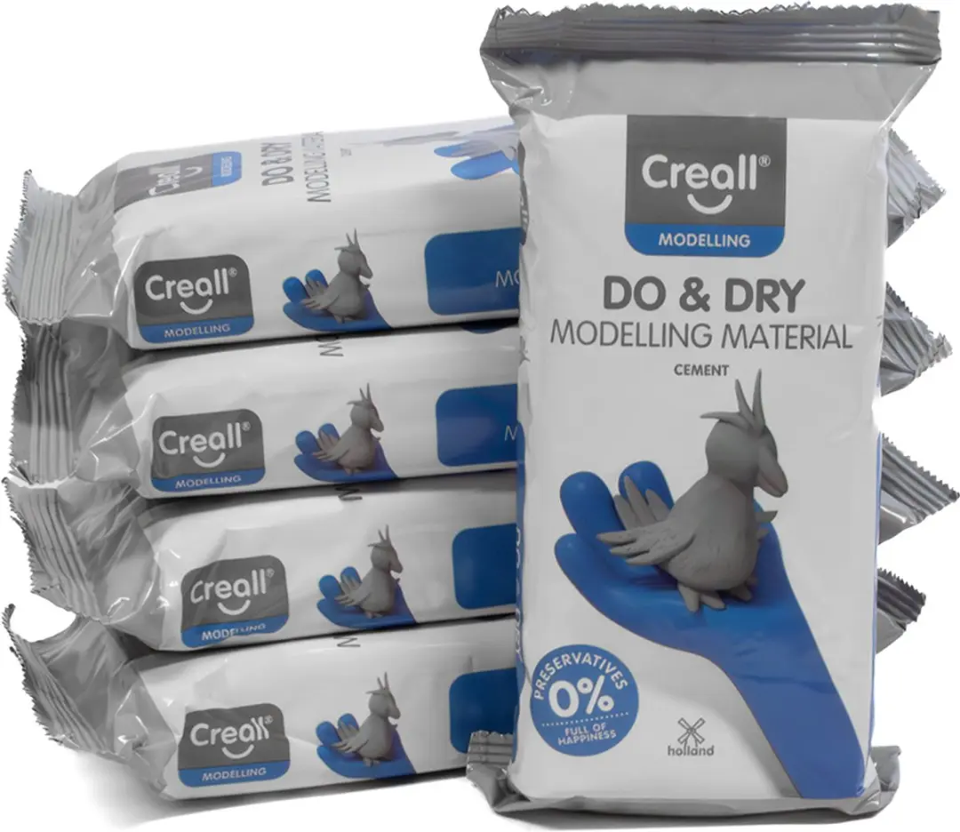 Creall Do & Dry Luchtdrogende Klei Cement - 5x500g