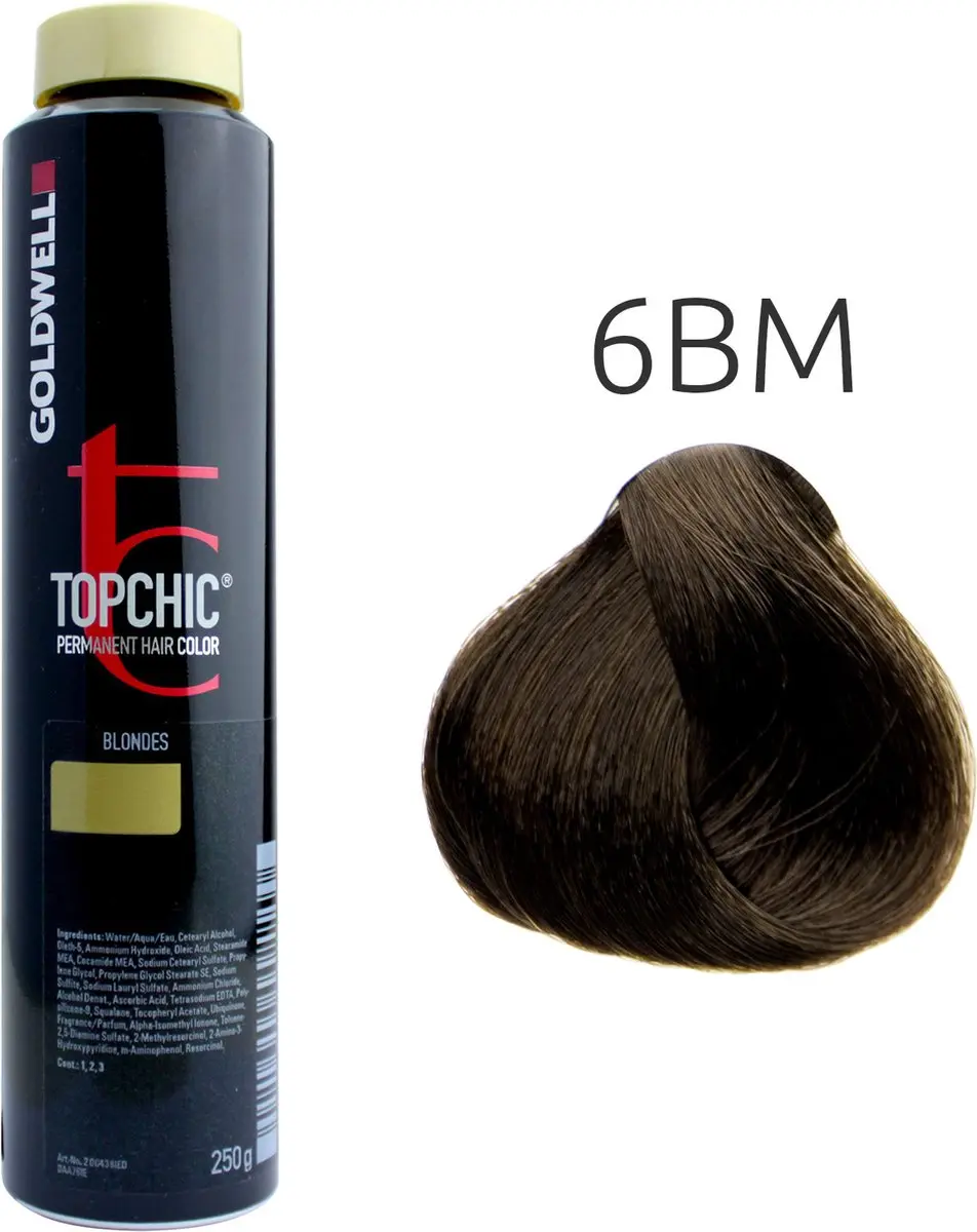 Goldwell Topchic Depot Bus 250ml - 6BM Bruin Permanent