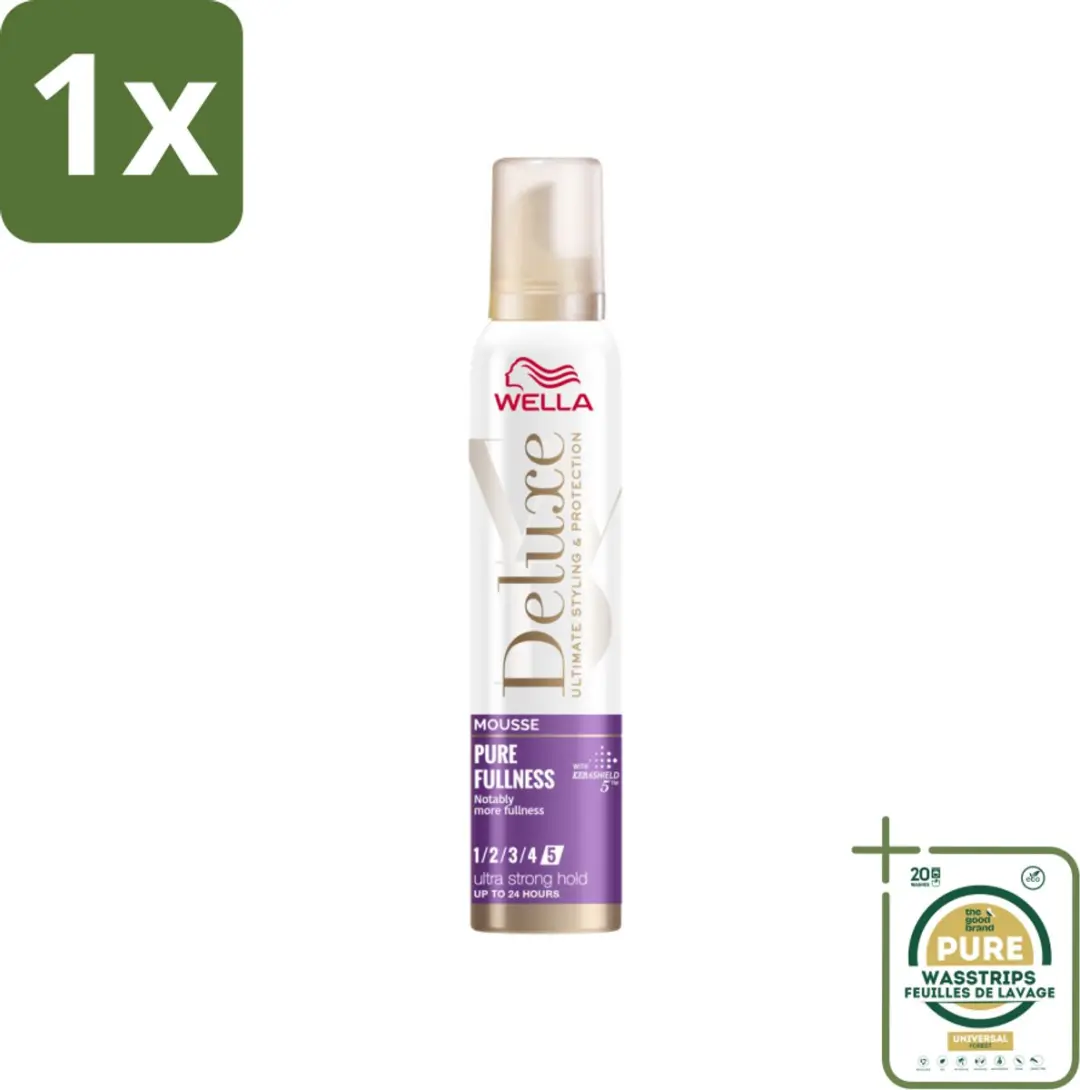 Wella Deluxe Pure Fullness Haarmousse 200ml