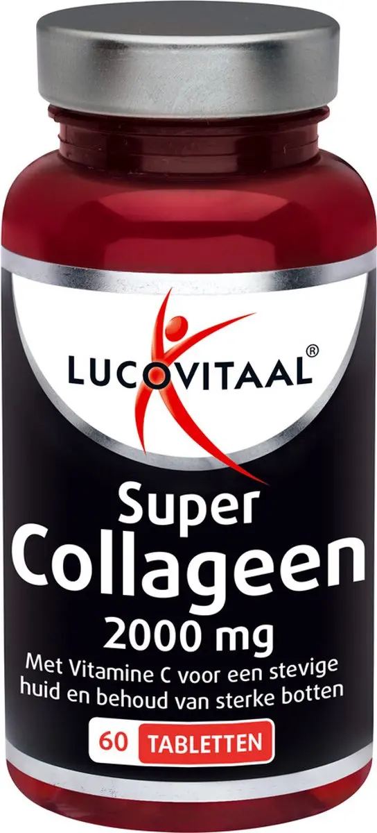 Lucovitaal Super Collageen 2000mg Tabletten - 180 Stuks (3x60)