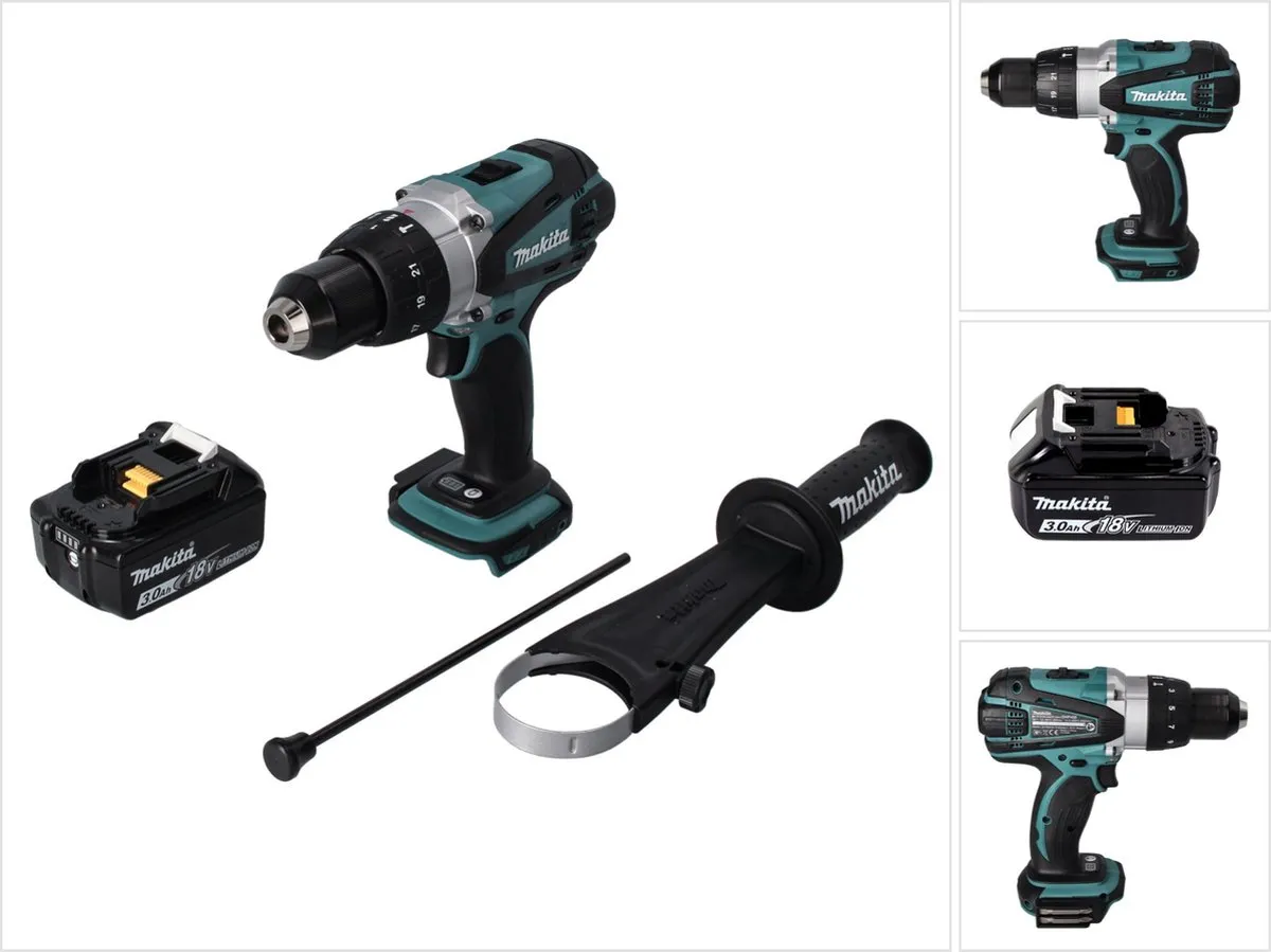 Makita DHP 458 F1 Klopboormachine 18V