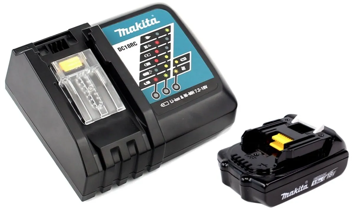Makita DFS 250 RY1J Droge montagebouwschroevendraaier 18V - 1x 1,5Ah + lader + Makpac - afbeelding 5 van 5