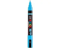 Posca Uni Brushmarker PC5BR Lichtblauw - 1 Stuk