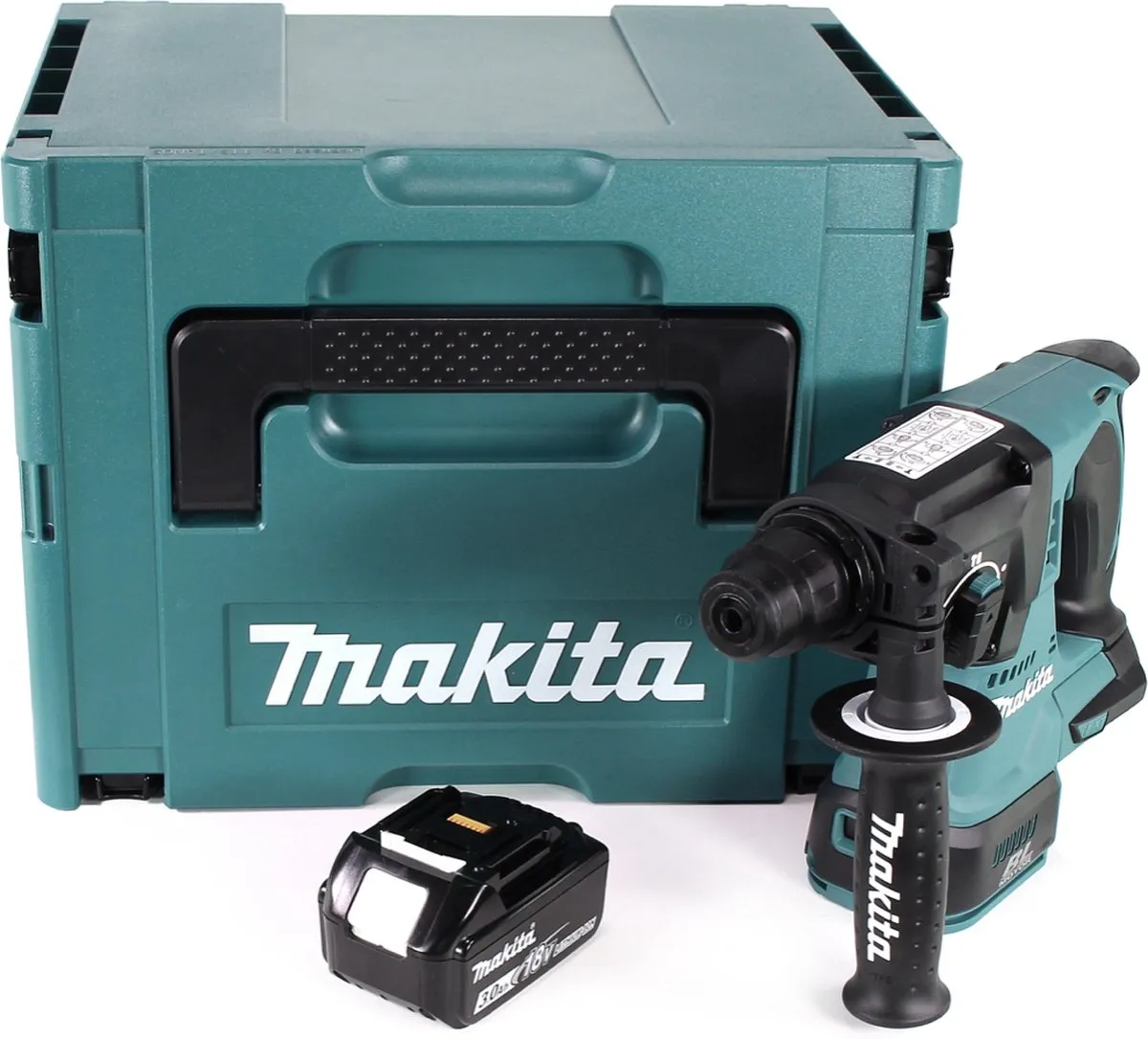 Makita DHR242F1J Accuklopboormachine 18V SDS-plus - 2.0J - 1x 3.0Ah