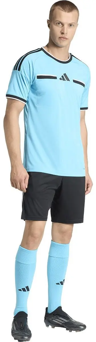 Adidas Referee 26 Scheidsrechtersshirt Heren - L - Lichtblauw