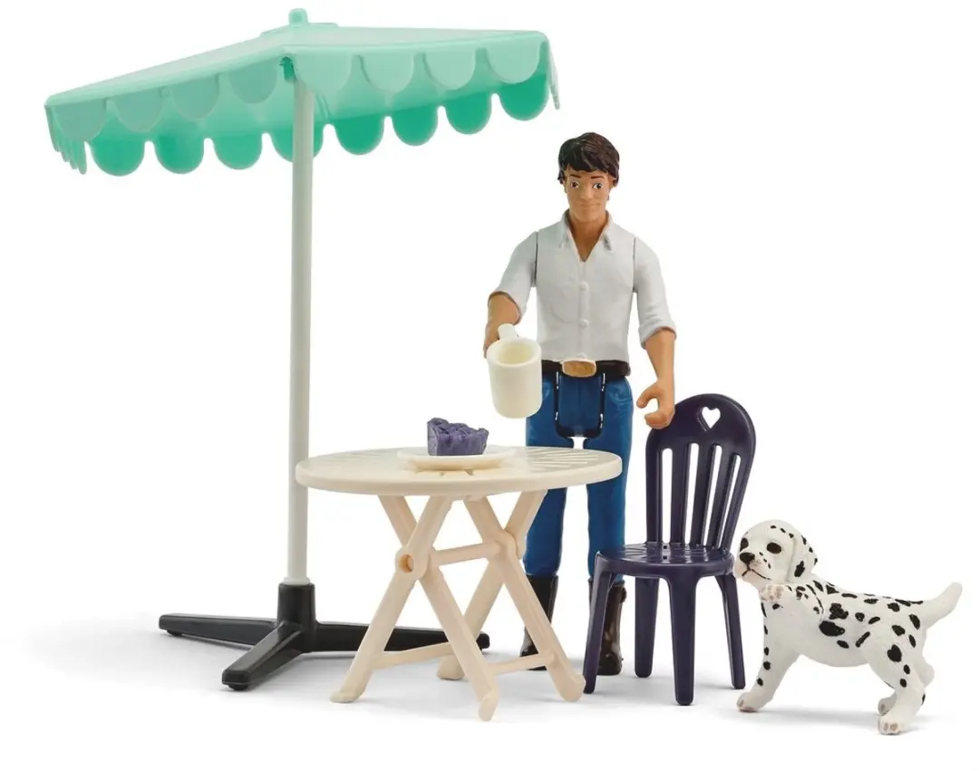 Schleich Farm World Koffiepraatje 81538 - Meerkleurig