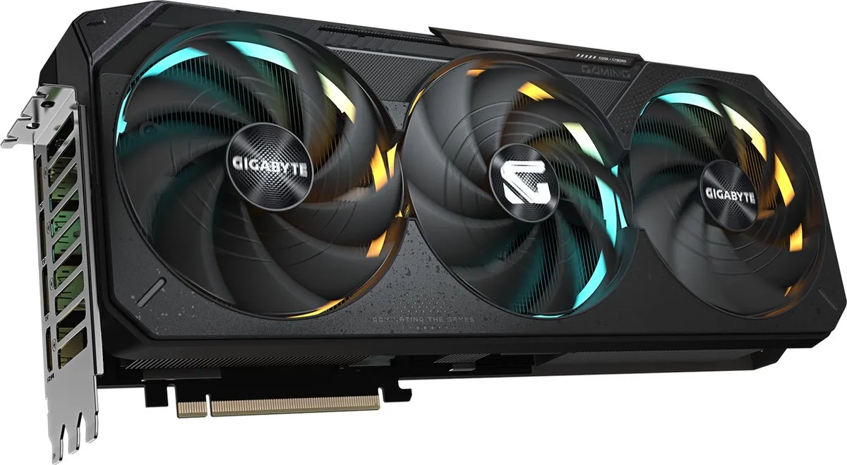 Gigabyte GeForce RTX 5080 GAMING OC GV-N5080GAMING OC-16GD Videokaart - 16GB GDDR7 - Zwart