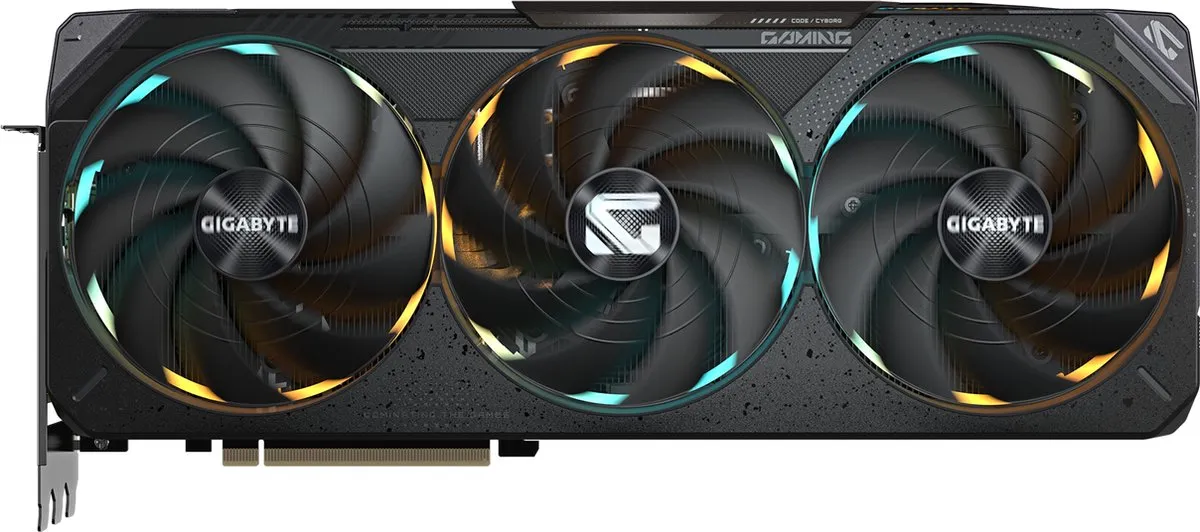 Gigabyte GeForce RTX 5080 GAMING OC GV-N5080GAMING OC-16GD Videokaart - 16GB GDDR7 - Zwart