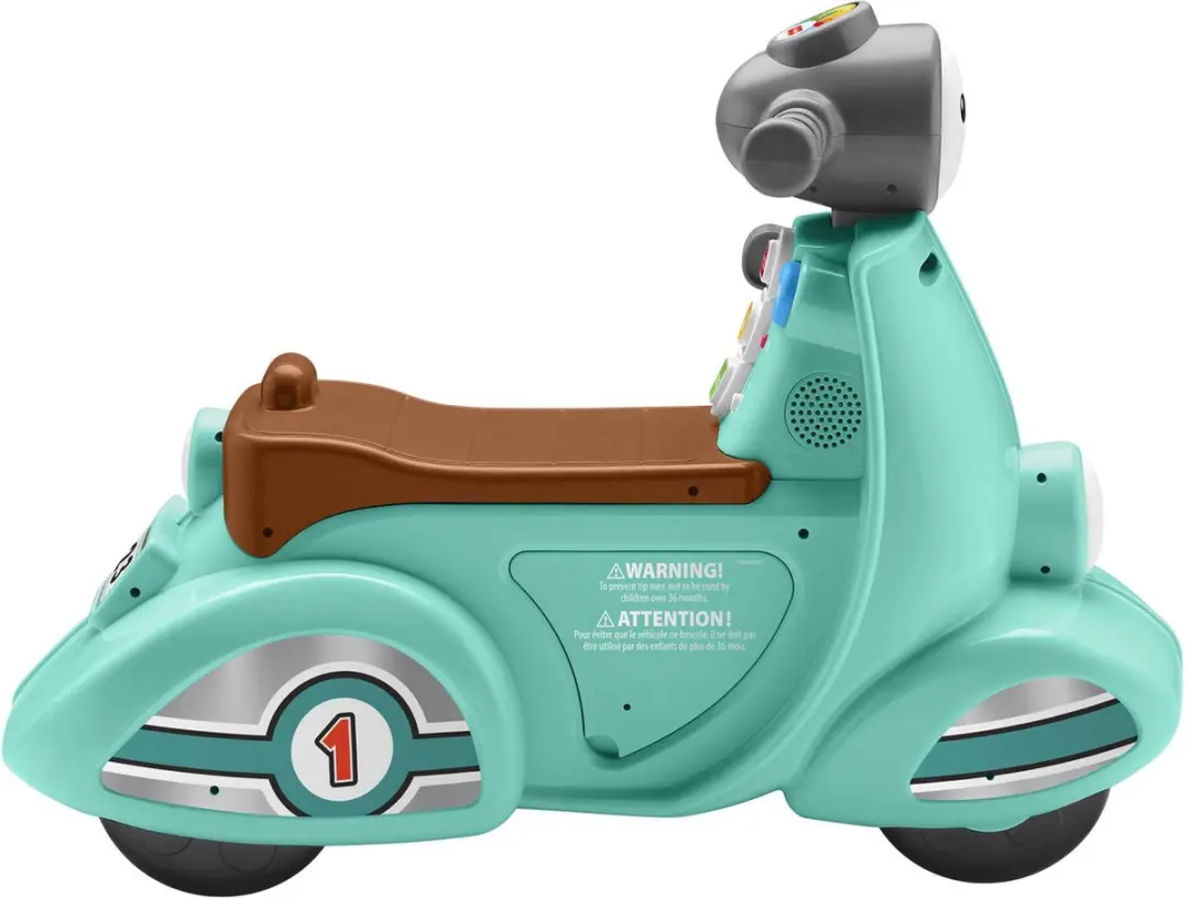 Fisher Price HMV76 Meegroeispeelgoed Scooter - Meerkleurig