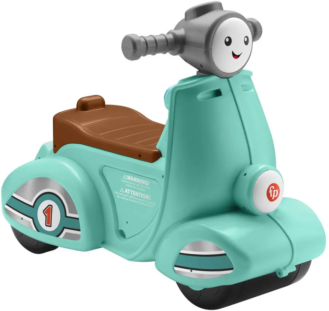 Fisher Price HMV76 Meegroeispeelgoed Scooter - Meerkleurig