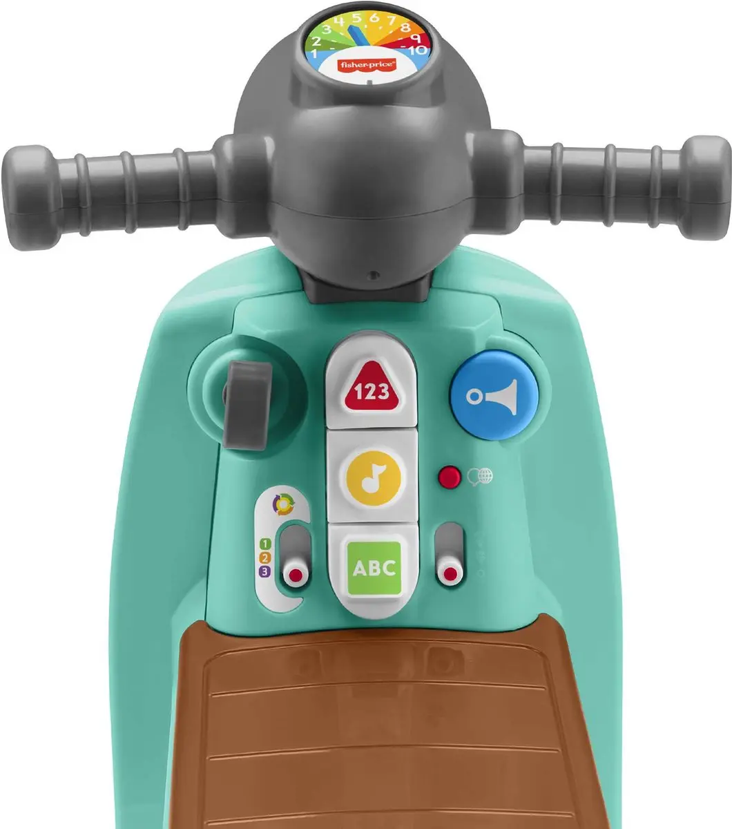 Fisher Price HMV76 Meegroeispeelgoed Scooter - Meerkleurig - afbeelding 6 van 6
