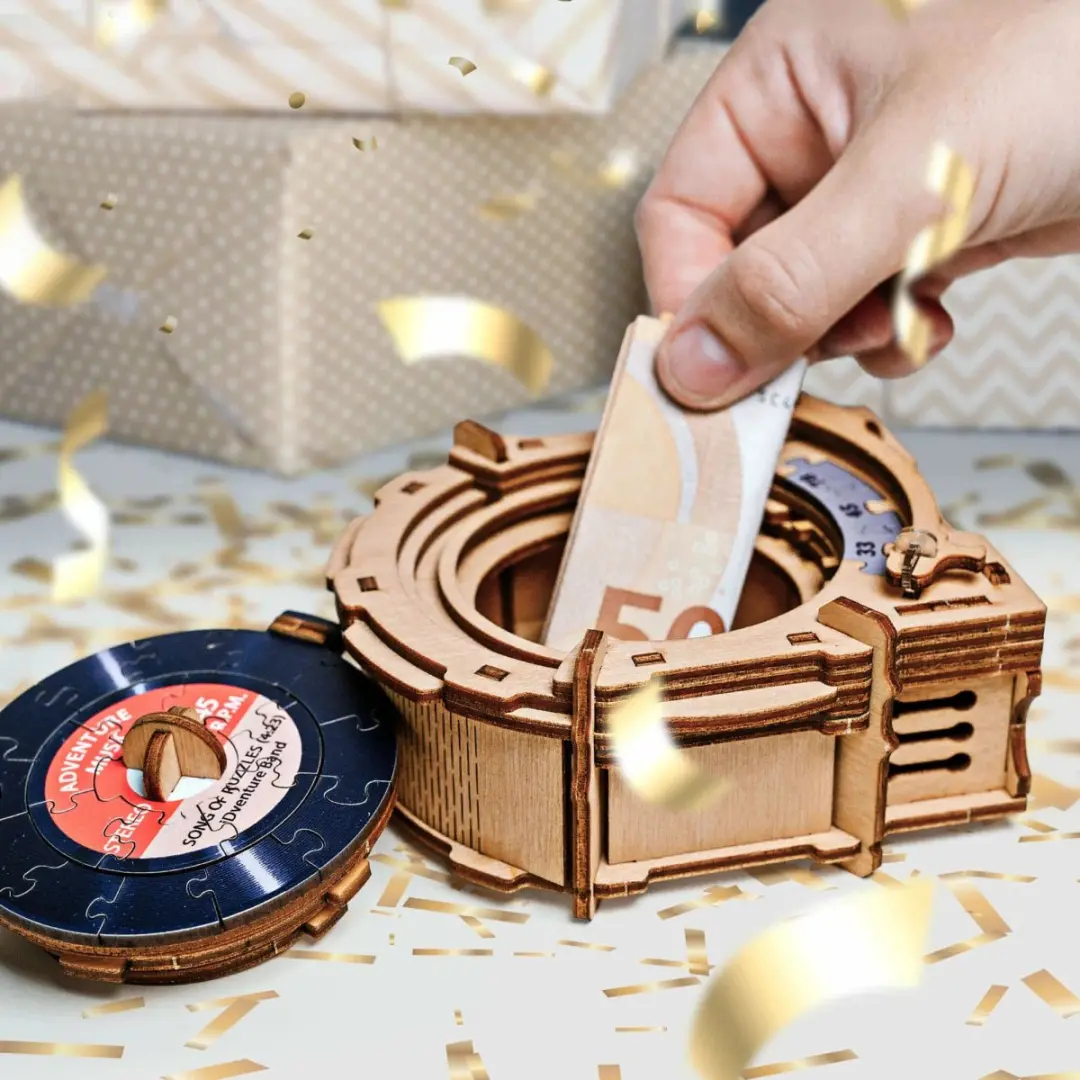 Geronimo Games CluePuzzle Escape Room Puzzle 1 Speler - Wooden Box